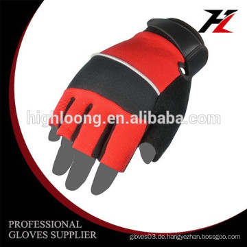 Kundenspezifischer billiger Arbeitshandschuh, billiger mechanischer Fingerschutzhandschuh